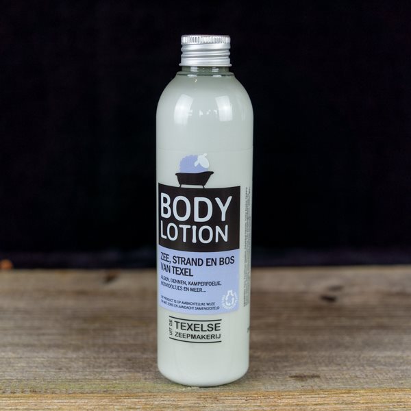 Bodylotion: Zee, strand en bos 